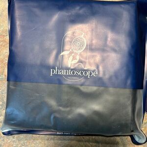 Phantoscope Pack of 2 Black Velvet Pillow Covers New